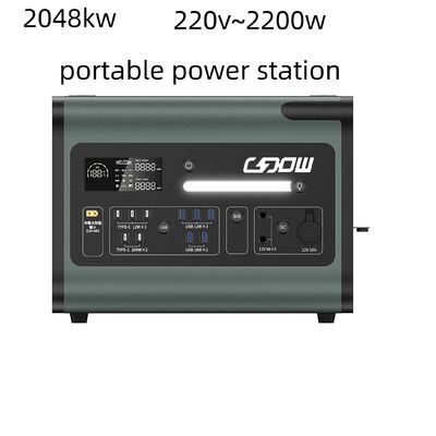 携帯電源ステーション付きの屋外緊急キャンプライトと充電宝