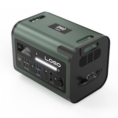 AT22 LiFePO4 2000W 太陽光露天キャンプ用の携帯発電所 断絶のない供給