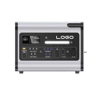 AT22 LiFePO4 2000W 太陽光露天キャンプ用の携帯発電所 断絶のない供給