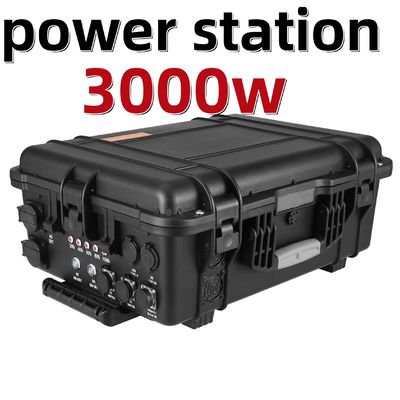 100-120V-3000W50Hz/60Hz 調節可能な出力 屋外キャンプ用 車輪車 発電所