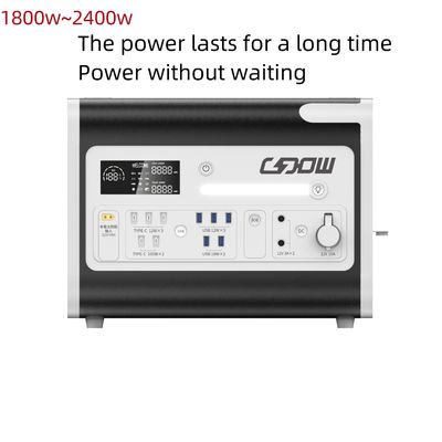 LiFePO4 太陽光移動発電所発電機 2200W 屋外および家庭用エネルギーシステム