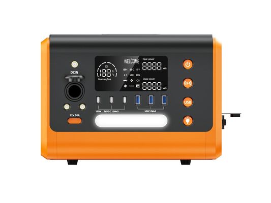 600W キャンピング用の携帯太陽光発電機 無線充電 AC/230 輸出発電所