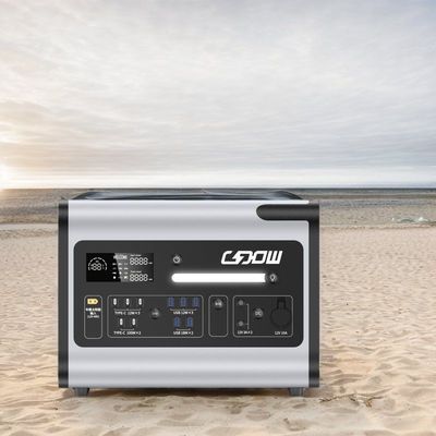 アウトドア/キャンプ/ホーム ワイヤレス充電とAC出力を持つLIFEPO4電池発電所
