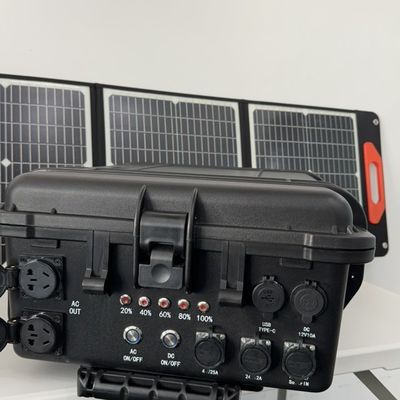 15A マックス AC 出力 LT-40 リチャージ可能な太陽光発電所