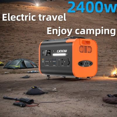 電源容量 携帯電源発電所 600W 2000W 2200W オレンジ BMS 保護付き 黒