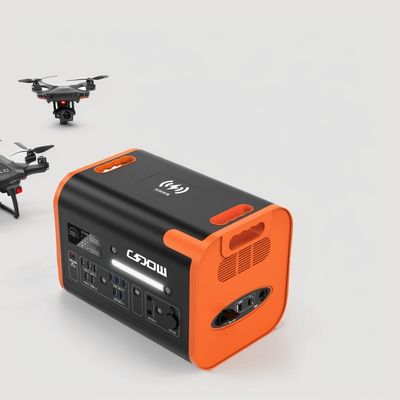 高容量AT22 2000W 屋外キャンプ用 双方向速充電太陽光発電機