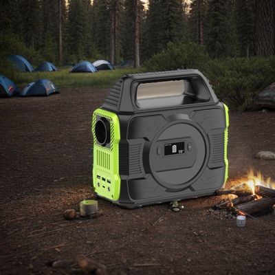 300W 110V 000mAh 急速充電ステーション 携帯型 AC/DC/USB/C型 外出電源