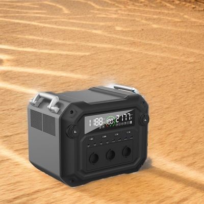Un38.3/MSDS 試験された太陽光発電機 2500W 2000W 3000W モバイル用携帯発電所