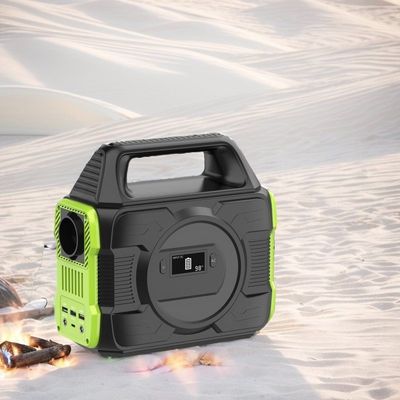 110V 220V ACソケット付き,カスタマイズ可能な屋外200W 300W電源 非常用電源