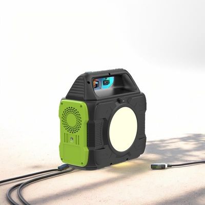 110V 220V ACソケット付き,カスタマイズ可能な屋外200W 300W電源 非常用電源