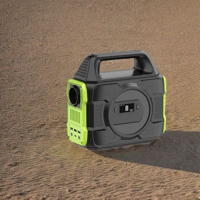 リチウム電池と液晶ディスプレイ付き300Wエネルギー貯蔵システム発電所