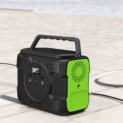 リチウム電池と12V/200-300A EC5出力を持つ200Wポータブルキャンプ用電源