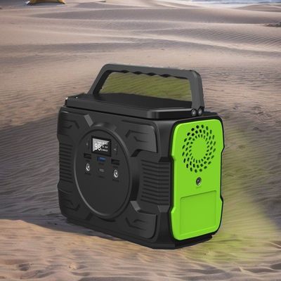 ポータブルキャンプ用電源発電所 200W リチウム AC DC出力 ラップトップ用太陽光発電機