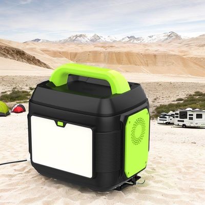 ポータブル600W 太陽電池 再充電電池 三重型リチウム電池 可変色