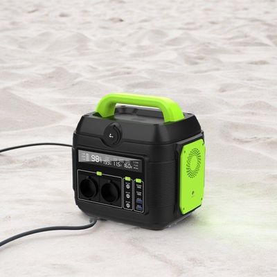 アウトドアキャンプ用電源ソリューション リチウム電池とS6出力付き600Wの発電所