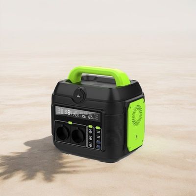 600W 110V/220V リチウム電池 環境に優しい屋外のための太陽光携帯発電所