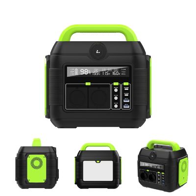 携帯発電機 リチウム電池 モバイル発電所 ACソケット 110V 220V 600W