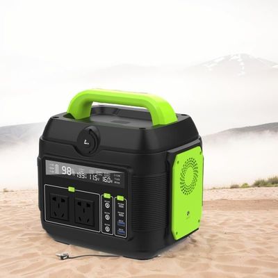 600W 高功率 携帯型 屋外用 家庭用 緊急用 発電機 取れるバッテリー 消耗可能