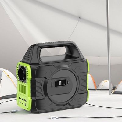 露天キャンプ用RV電源発電所のためのリサイクル可能な300WMPPTポータブル太陽光自動車発電機
