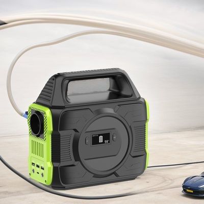 露天キャンプ用RV電源発電所のためのリサイクル可能な300WMPPTポータブル太陽光自動車発電機