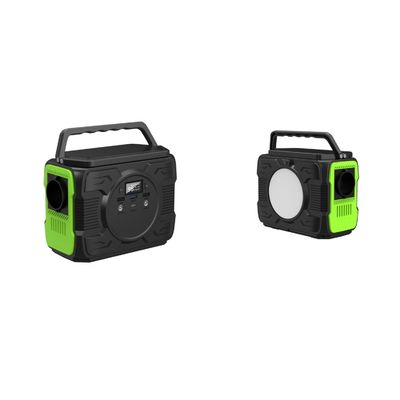 200W AC アウトプットソーラーパネル充電とLEDライトの屋外モバイル発電所