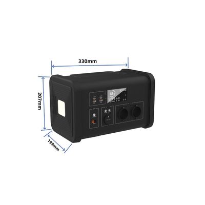 12V-13V/10A DC出力 700W/537.6wh キャンピングや太陽光発電のためのポータブル発電所