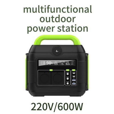 アウトドア愛好家のための多目的600Wポータブル充電ステーションパワーバンク