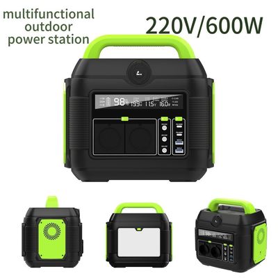 600W リチウム電池 屋外太陽光発電 蓄電 携帯型電源 電力バンク