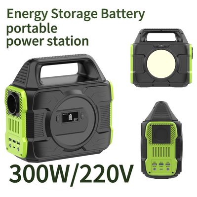 S3 300W ミニオフグリッド 太陽光発電システム EU ACソケット付き携帯太陽光発電機