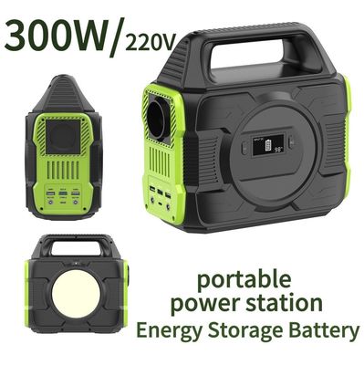 300Wの家庭用携帯電池電源発電所バックアップ発電機