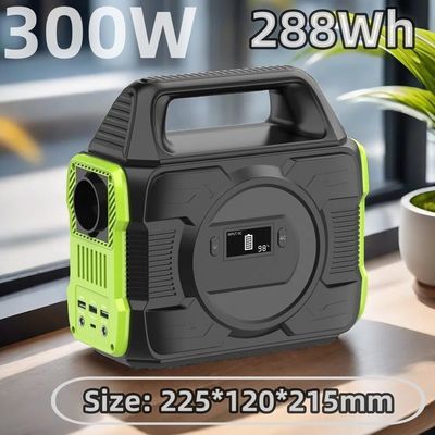 300W マルチスタンダード 高容量 キャンピング用 携帯型発電所 カスタマイズ可能な色