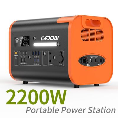 2200W 携帯電源ステーション,リフェポ4 バッテリーコンテナインバーターと太陽光制御器