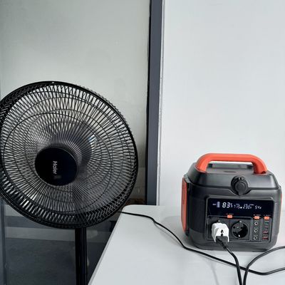 S6 600W 露天キャンプ用LCDディスプレイ 携帯電源発電所 バッテリー 取り外せません