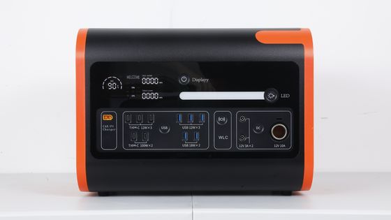 大容量屋外緊急発電所 2200W 2048wh 40ah USB 12W*3/18W*2