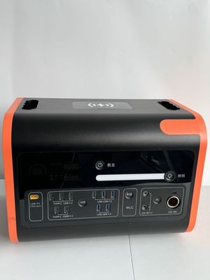 800W 太陽光充電 屋外ピクニック パワー モバイル 2200W 電源 テープディスプレイ付き