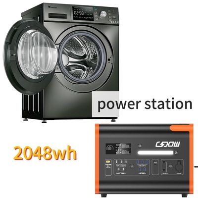 2000W/2200W/2048wh 携帯キャンプ用エネルギー貯蔵電源 純正弦波インバーター波形