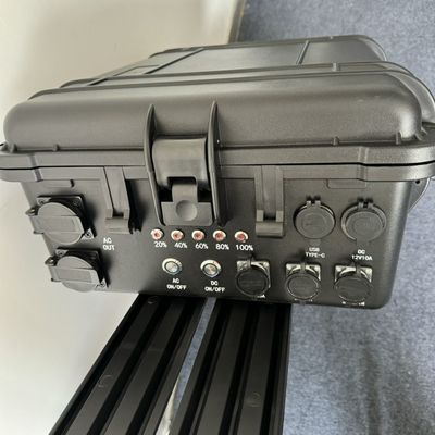 外部対応 ポータブル 引力棒 滑輪 3000W パワーバンク 太陽光発電機 LiFePO4