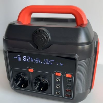600W リチウム電池 Aii市場用 USBタイプC DCおよびAC出力