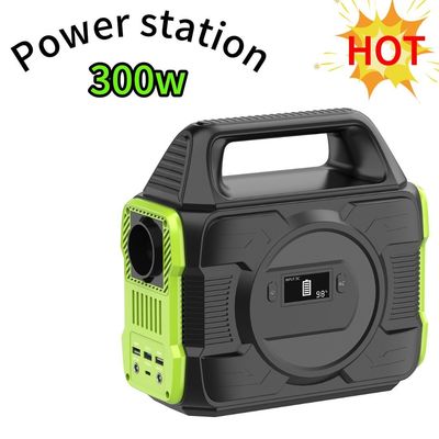 アウトドアキャンプ用 300W/1200W 再充電電池容量を持つポータブル発電所
