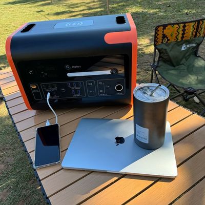 2200W 恒定電源 4000W 高容量 オレンジ 屋外車両 発電所