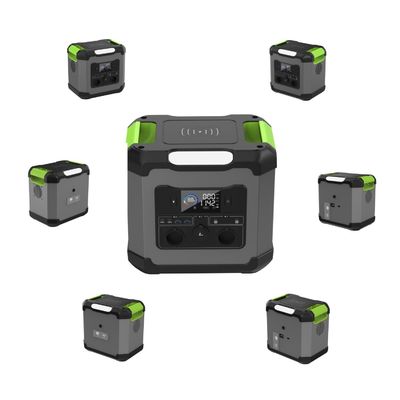 110V/220V/1500W リチウム電池 緊急 屋外移動電源 携帯電源 発電所