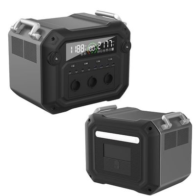 2500W/600W 太陽光パネル 入力 LiFePO4 エネルギー貯蔵電池 携帯電源発電所