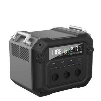 600W マックス ソーラー パネル 入力 屋外および緊急事態のための LiFePO4 発電所
