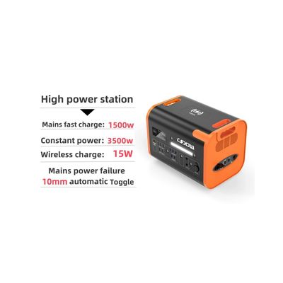 3500W 恒定電源出力 AC/DC 出力 家庭用エネルギー貯蔵ステーション用のポータブルUPS