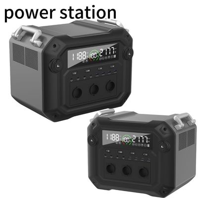 エネルギー貯蔵 1200W AC 入力と 3600W/3430.4wh 容量を持つポータブル発電所