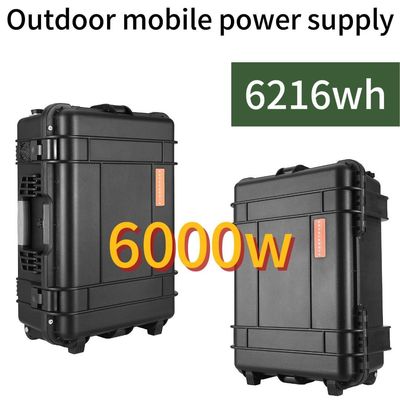 6000W 携帯充電可能な太陽風力発電所