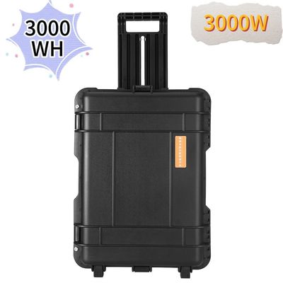 CE.Un38.3 認定 3000W/3000wh キャンピングや緊急用 携帯太陽光発電所