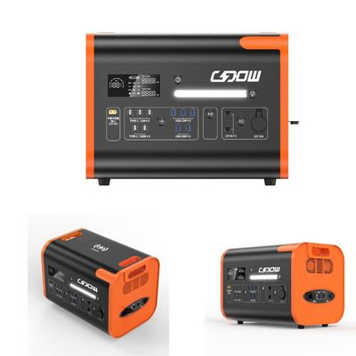 AT22 LiFePO4 ホットオレンジ 2200W/2048wh 移動用発電所