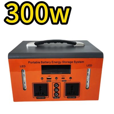 緊急事態対策のための 220V 屋外 300W 500W 再充電可能な携帯電源発電所