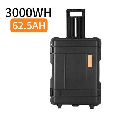 太陽電池パネル充電モード 多機能ポータブル発電所 3000W/3000wh/62.5ah